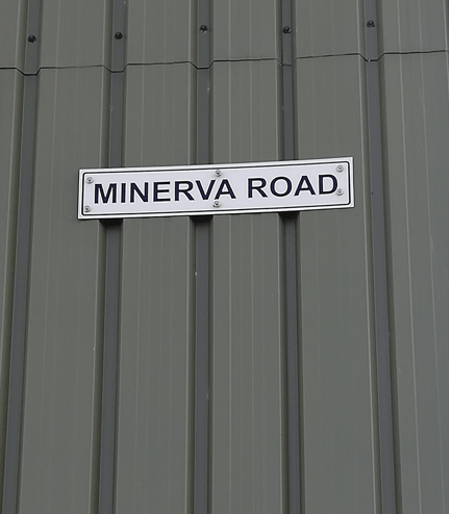A Lancaster street called Minerva and four Lancaster ships calls&nbsp;Minerva